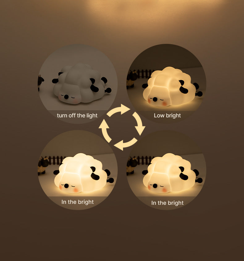 little Sheep Silicone Table Night Lamp