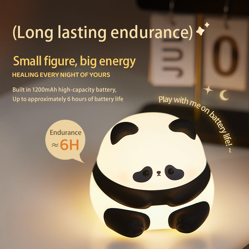 Panda HuaHua silicone night light