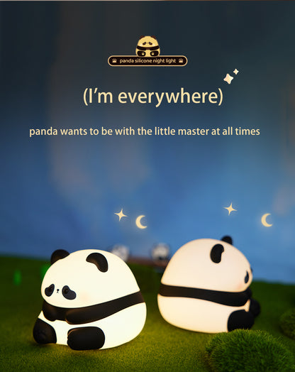 Panda HuaHua silicone night light