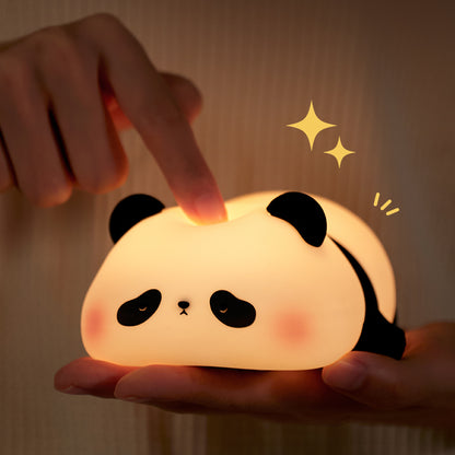 Cute Panda Silicone Night Table Lamp