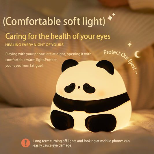 Panda HuaHua silicone night light