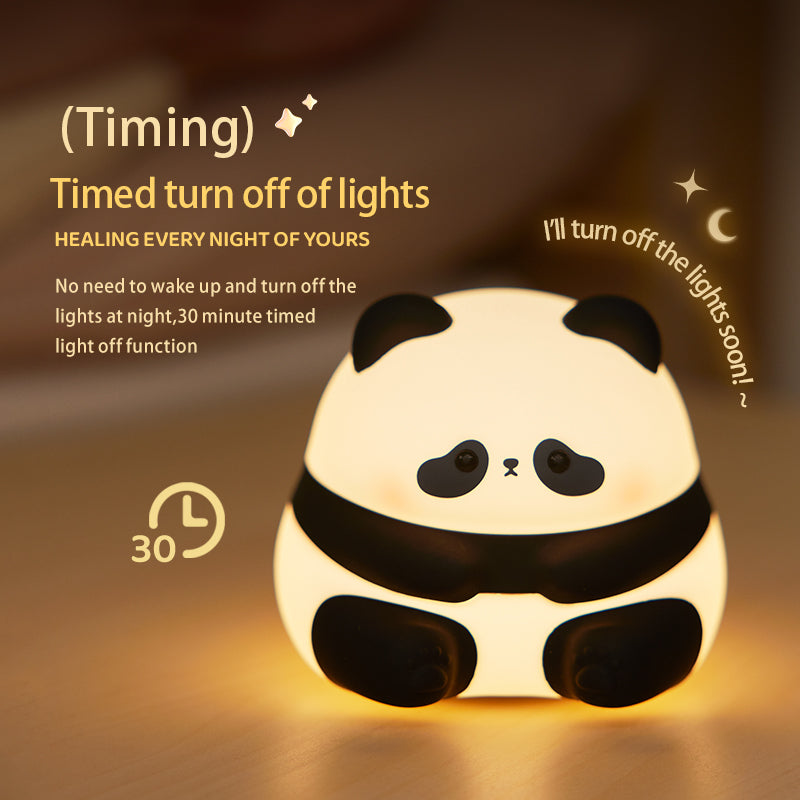 Panda HuaHua silicone night light
